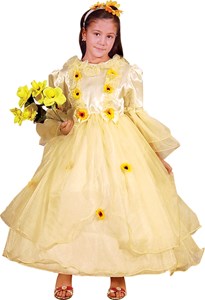 תחפושת מלכת החמניות לילדים