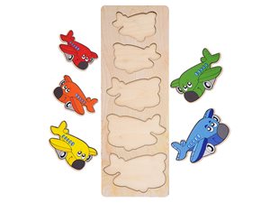 פאזל עץ מטוסים