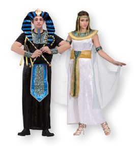 תחפושות לזוגות קליאופטרה ומלך מצרי
