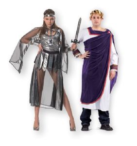 תחפושות לזוגות נסיך יווני והלוחמת ונוס