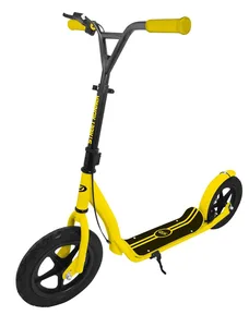 קורקינט גלגלים גדולים STREET RUNNER צהוב